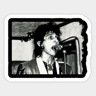 Johnny Thunders New York Dolls Punk mic. Sticker